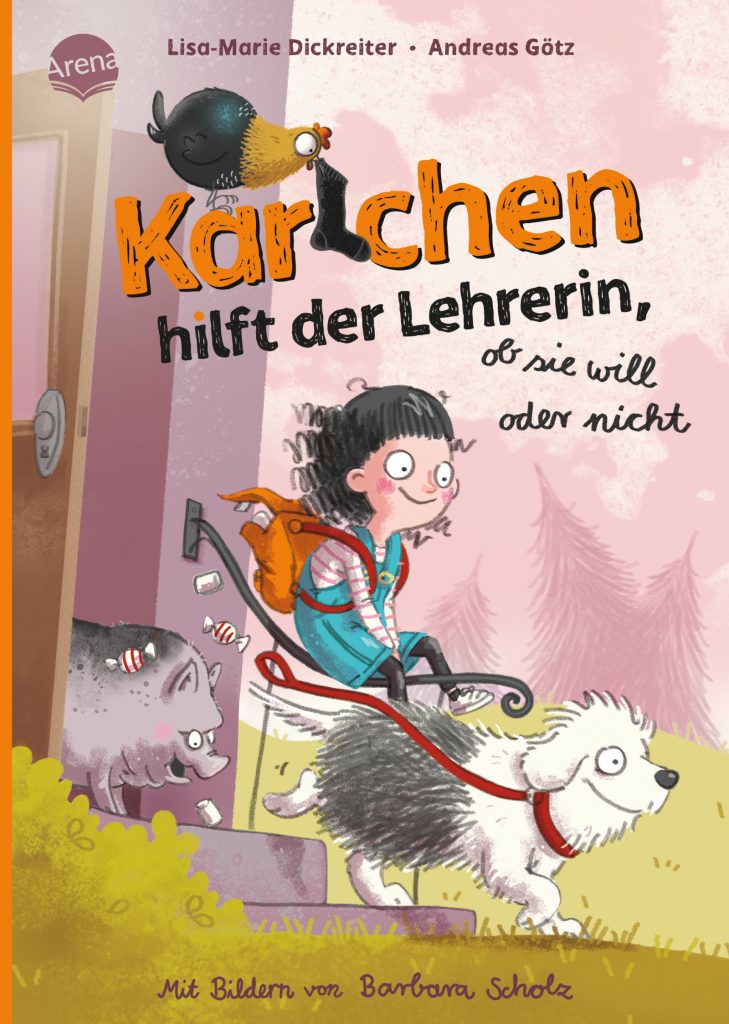 Cover vom Buch Karlchen hilft der Lehrerin ©Arena Verlag